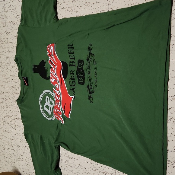 Red Stripe Jamaican Beer T Shirt - Picture 2 of 5